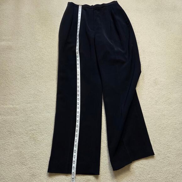 NWT LeSuit 2 Pc 10 Pleated Pants 2 Button Single Breasted Jacket Lined Dark Navy - Picture 16 of 16